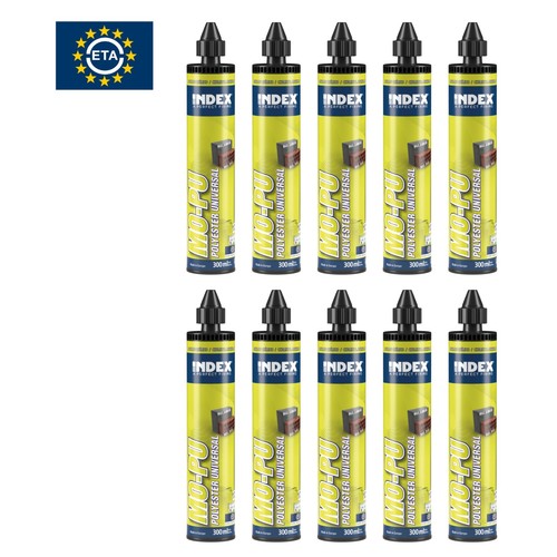 10x injektionsmörtel - 10x,
