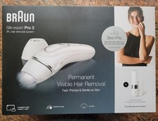BRAUN Silk-expert PRO 3  Dauerhafte Und Schmerzfreie Haarentfernung NEU & OVP
