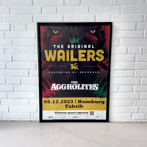 Original konzertplakat poster - original,