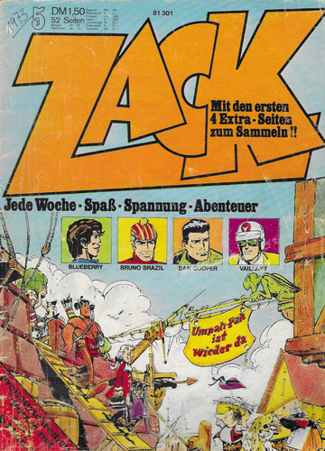 Zack magazin 1973 - zack,