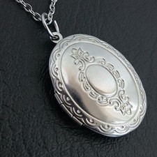 Großes Foto Medaillon Oval