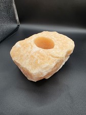 Calcit Orangencalcit Teelicht