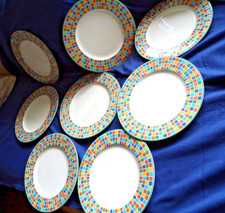 1 bunter Platzteller, Twist