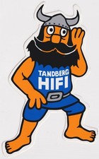 Alter Aufkleber/Sticker TANDBERG HIFI WIKINGER  - '80er/'90er Jahre