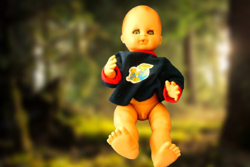 Baby puppe schildkröt - baby,