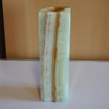 Vintage Onyx Marmor Vase 18cm