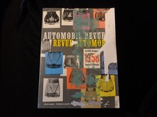 AUTOMOBIL REVUE Katalog 1958 Zustand innen: sehr gut, Frontschaden
