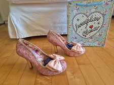 Irregular Choice Pumps Rosa Prinzessin Schleife neu Gr. 41