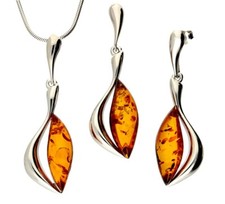 Echtes 925 Silber SCHMUCKSET