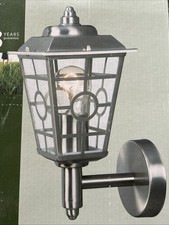 Wandleuchte Außen Edelstahl Wien E27 (15,2x19,2x28cm) IP44