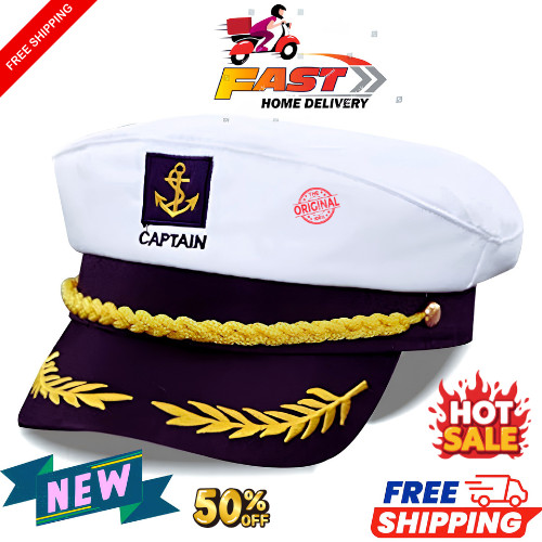 Marine kapitän hut skipper - kapitän,