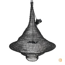 KARE Cocoon Hängeleuchte Pendelleuchte Lampe Leuchte schwarz Metall Ø 89 cm