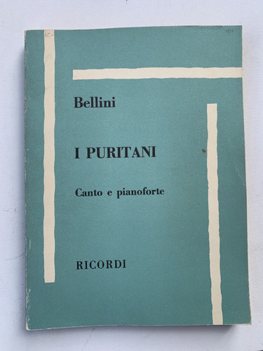 Noten bellini i puritani - noten,