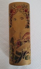 Rosenthal Porzellan Vase Serie Scheherazade Björn Wiinblad Golddekor 21,3cm