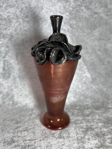 Jugendstil vase glas - jugendstil, rot