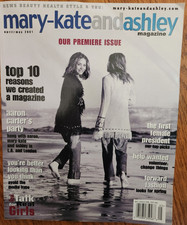 Mary Kate Ashley Olsen Zwillinge Magazin April/Mai 2001 4/01 Premiere
