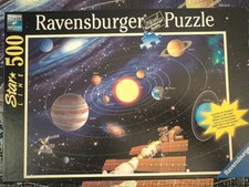 Puzzle Ravensburger Star Line 500 Teile vollzählig Das Sonnensystem
