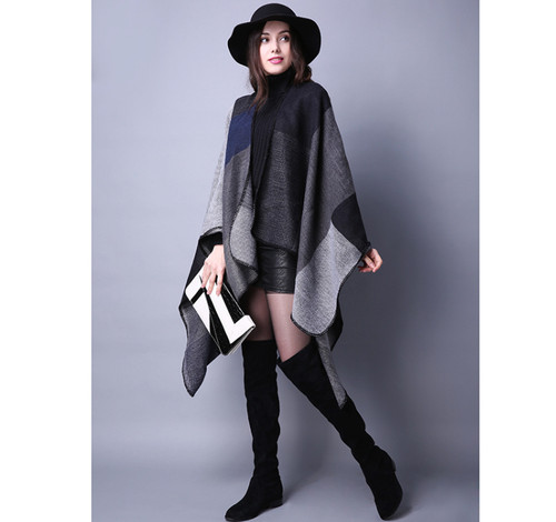 Designer poncho damen rot - designer,