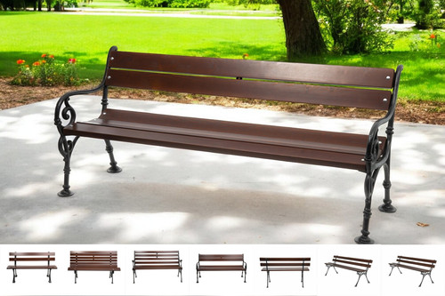 Parkbank gartenbank gestell - parkbank,
