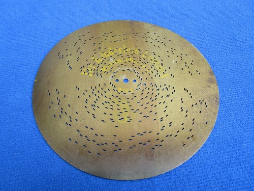 Polyphon blechplatte cm - ø, 28