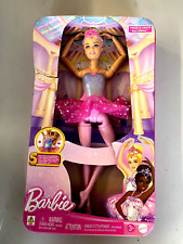 BARBIE Anziehpuppe Dreamtopia,Zauberlicht Ballerina ,Puppe mit Leucht-Kleid