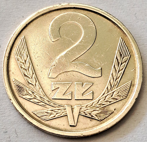 Polen zlote 1984 messing - 2,