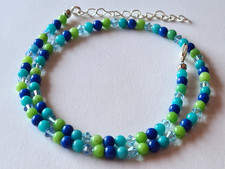 Jade Perlen Halskette Collier