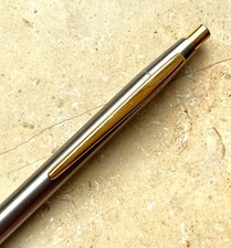 *TOLLE GEBRAUCHTE* MONTBLANC Noblesse Kugelschreiber, Edelstahl/Goldklipp