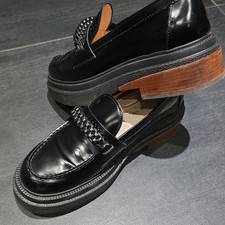 Tod's Loafer Hochglanzleder in