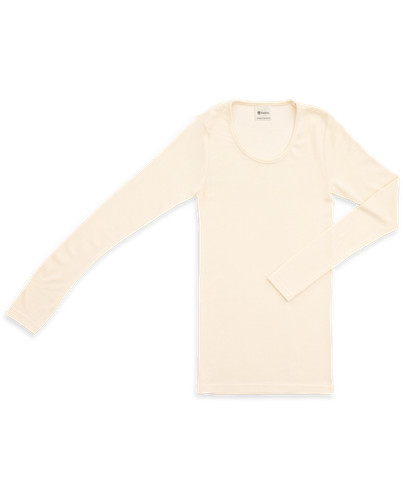 Engel natur damen langarmshirt - natur,