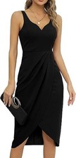 Missufe Damen Cocktailkleid