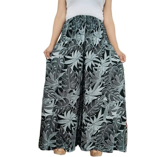Damen haremshose blumen - damen,