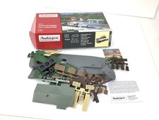 Auhagen Spur N 14451 Gebäude Bausatz Güterschuppen mit Ladestraße 1:160 OVP