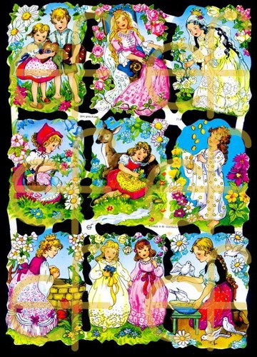 Glanzbilder märchen mix - glanzbilder, v