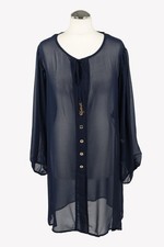 Michael Kors Damen Bademode Gr. 40 (L) Blau NEU Bademode Badekleid Tunika