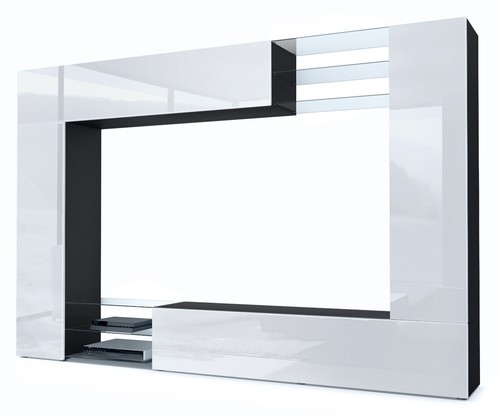 Wohnwand schrankwand anbauwand - wohnwand,