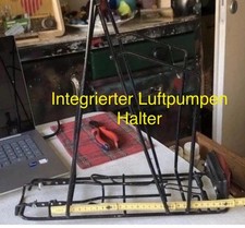Gepäckträger für 26- 28 Zoll Rad mit Luftpumpen Halter für 250mm lange Pumpe.