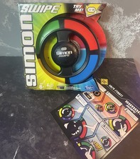 Simon Swipe Handheld elektronisches Spiel Hasbro OVP mit Anleitung funktioniert sehr guter Zustand