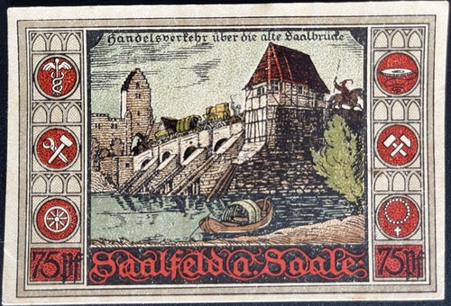 Pfennig saalfeld 1921 - ,