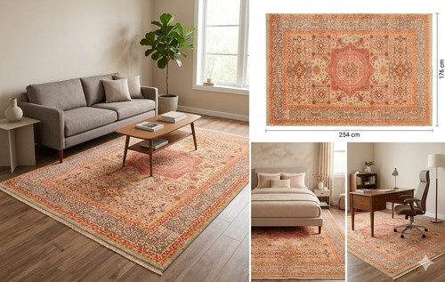 Mamluk teppich 254x176 - teppich,