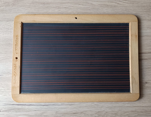 Schöne alte schiefertafel - schöne,