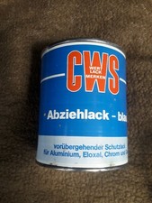 CWS Abziehlack Filmlack blau, Zylinderkopfbearbeitung, planen, Lackierkabine etc