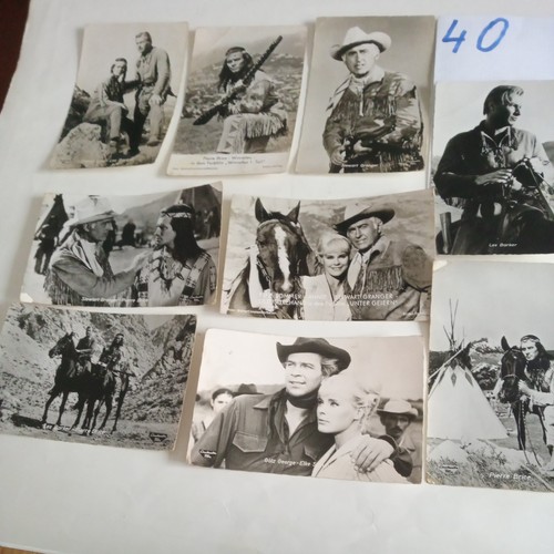 Postkarten karl may - 9,