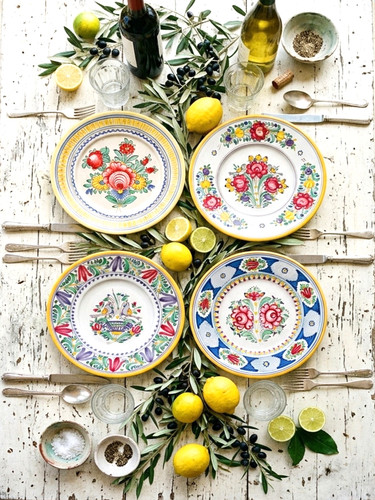 Set vintage kunst - set,