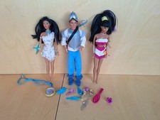 Puppe Mattel Barbie Disney Pocahontas Nacoma John Smith 90er  Jahre