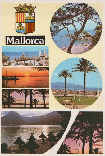 Alte ansichtskarte mallorca - alte,