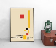 Poster Bauhaus Ausstellung