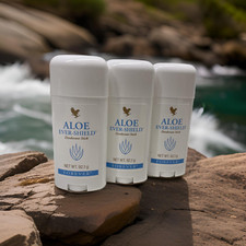 3x Forever Living Aloe Ever-Shield Deostick ohne Aluminium