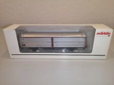 Märklin H0 00756-22 gedeckter Güterwagen silber RIV unbespielt in OVP