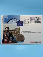 Monaco 2 Euro Numisbrief 2016